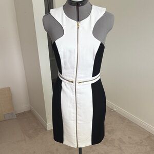 KEEPSAKE the Label Black and White and black Mini Dress